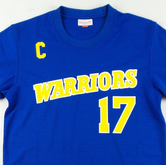 Mitchell & Ness Golden State Warriors Chris Mullin Jersey Size Men's Medium M - Picture 3 of 7